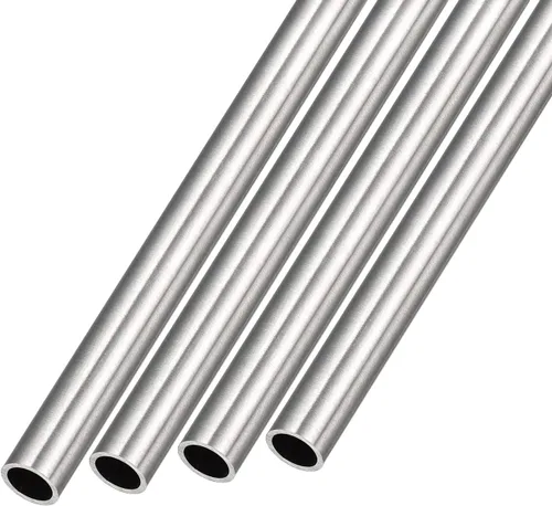 Miniatura 34 de METALLIXITY Tubo de acero inoxidable 304 (0.039 in de diámetro exterior x 0.008 in de pared T x 9.843 in de largo), 4 piezas, tubo recto