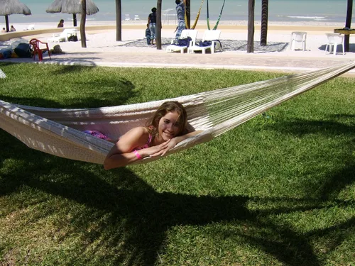 Miniatura 13 de HAMMOCKS RADA. - Cuerda de algodón más gruesa - Estilo maya (azul oscuro)