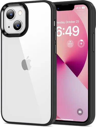 Miniatura 132 de HOOMIL Funda para iPhone 7 Plus/iPhone 8 Plus de 5.5 pulgadas, no amarillea, protección contra caídas, cubierta trasera dura transparente