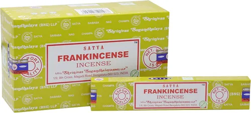 Miniatura 39 de EARTH Satya Nag Champa - Varillas de incienso prémium de 15 GMS (paquete de 12) (certificado verde) – Agarbatti enrollado naturalmente a mano