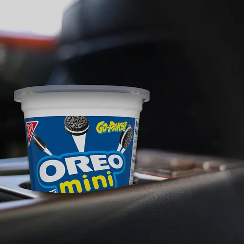 Miniatura 7 de Go-Cup - Paquete surtido de mini galletas OREO, mini galletas CHIPS AHOY, RITZ Bits de queso, Teddy Grahams de miel, Nutter Butter Bites, Mini Nilla
