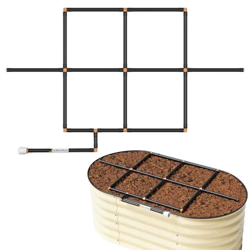 Miniatura 11 de Garden In Minutes - Sistema de riego por goteo para jardín, manguera de remojo, riego por goteo premontado, rociador de cama de flores, kit