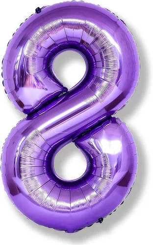 Miniatura 31 de Globos de número azul pastel de 40 pulgadas, globo gigante autoinflable de aluminio número 5 de cumpleaños para niños, globos azul bebé para hombres