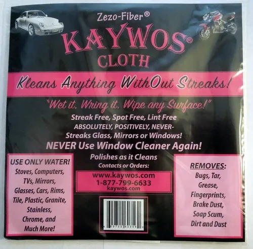 Kaywos - Paño de limpieza y pulido Zezo Fiber Miracle (5 unidades (paquete de 1))