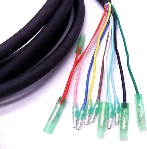 Miniatura 3 de 688-8258A-20 Arnés de cables principales para motor fueraborda Yamaha 703 Caja de control remoto 10 pines 16.4 pies