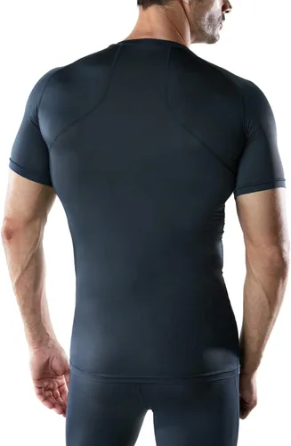 Miniatura 3 de ATHLIO Paquete de 1 o 3 camisetas de compresión de manga corta para hombre, camisetas deportivas de capa base, camiseta de entrenamiento atlético