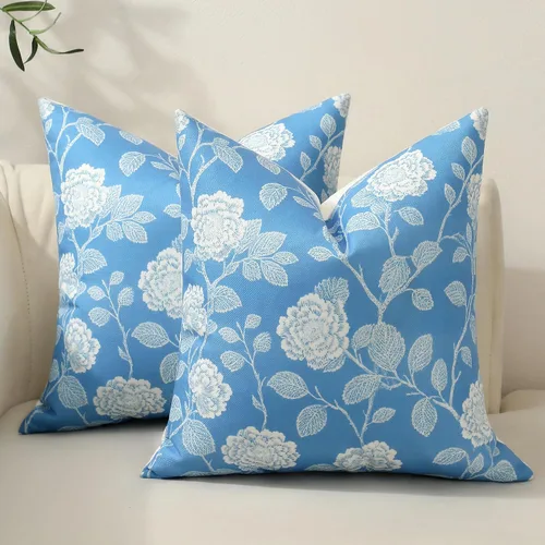 Miniatura 10 de Juego de 4 fundas de almohada con estampado de vacas de las Tierras Altas, suaves fundas de almohadón decorativas de lino rústico, fundas