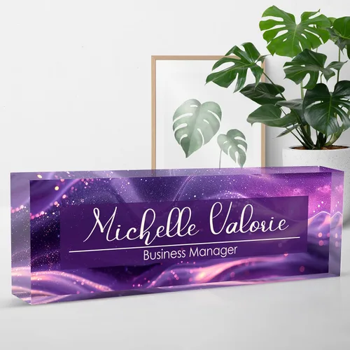 Miniatura 45 de Placa de nombre para escritorio, placa de nombre de escritorio personalizada, regalos para compañeros de trabajo, jefe, profesor, enfermera, regalos