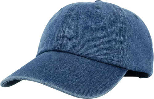 Miniatura 2 de Gelante Gorras de béisbol 100% algodón liso en blanco tamaño ajustable al por mayor a granel de 12