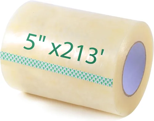 Miniatura 9 de Cinta de reparación de invernaderos, cinta de plástico para invernadero de 6.3 mil de grosor, cinta transparente resistente a los rayos UV