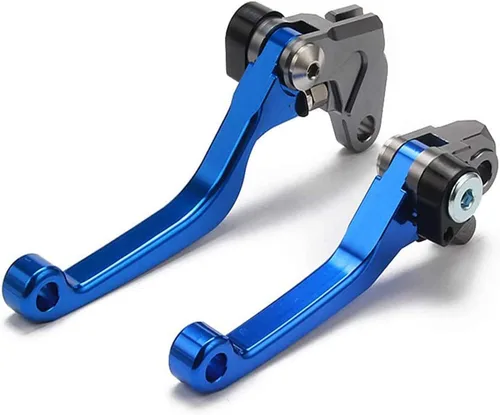 Miniatura 3 de JFG RACING - Palancas de freno y embrague plegables para Dirt Bike, palancas de embrague desmontables para YZ85 YZ80 2001-2014/RM85 2005-2019/RM125