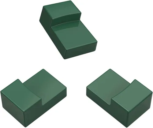 Miniatura 7 de Paquete de 3 piezas de repuesto de zapatos de cerámica para parrilla de carbón de huevo verde grande, pies de cerámica para parrillas Kamado