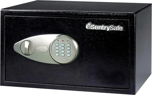 Miniatura 11 de SentrySafe Caja fuerte de estante con cerradura de teclado digital, caja fuerte de acero con forro interior y kit de anclaje para dinero, joyería