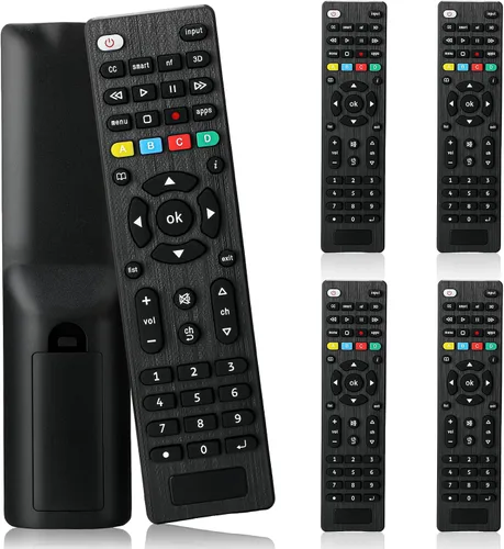 Miniatura 10 de Paquete de 1 control remoto universal de repuesto compatible con todos los Smart TV LED, LCD, HDTV, serie 3D, para motel, hotel, hogar de ancianos