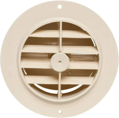 Miniatura 4 de Valterra A10-3353VP Registro de Calefacción y A/C Giratorio/Amortiguado - 4" ID x 5-3/8" OD, Negro
