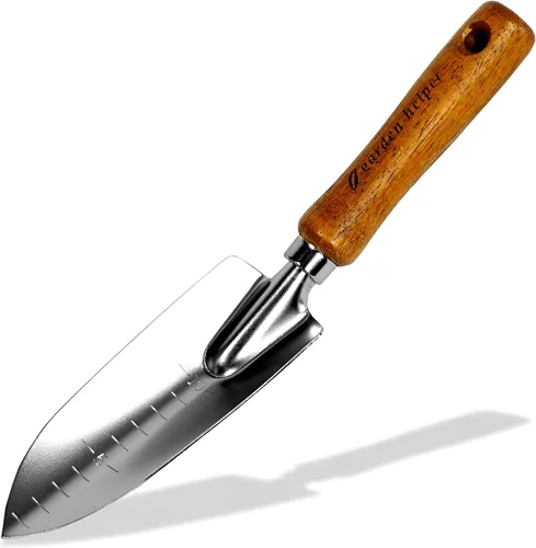 Miniatura 12 de Extractor de malezas de acero japonés resistente con mango de madera, herramienta de deshierbe manual, desbrozadora manual para jardín, herramienta