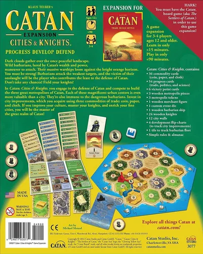Miniatura 6 de Catan 5ª edición incluida con Catan: Ciudades y Caballeros Expansión
