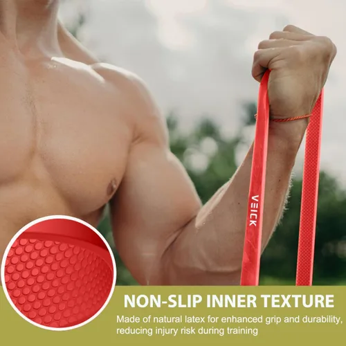 Miniatura 5 de VEICK Bandas de resistencia para entrenamiento, bandas de ejercicio, bandas de entrenamiento, bandas de asistencia para dominadas, juego de bandas