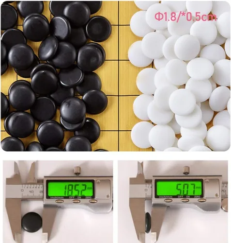 Miniatura 5 de YXCKG Gomoku & Go Juego de ajedrez para niños, diseño de cuadrícula de 9 x 9/13 x 13, tamaño portátil para viajes, dibujos animados para niños
