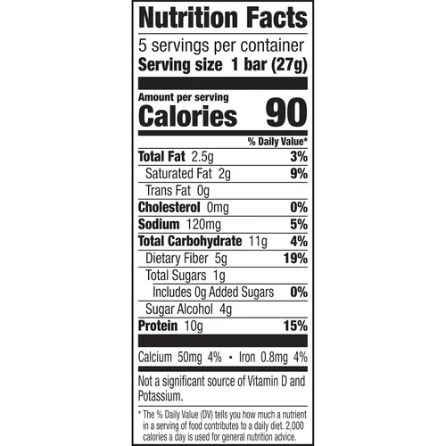 Miniatura 2 de Protein One Barras de proteína Keto de 90 calorías, chocolate con mantequilla de maní, 5 unidades (paquete de 4)