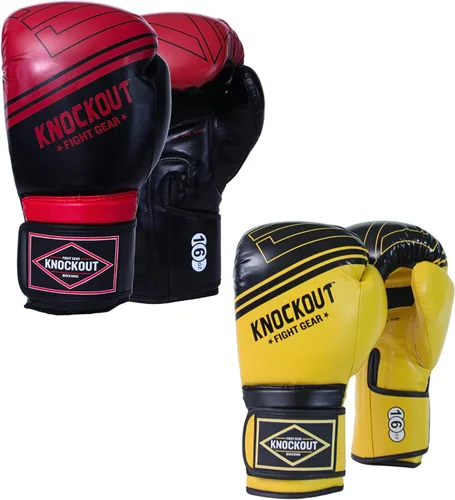 Miniatura 6 de Juego de 2 pares de guantes de boxeo y espinilleras Muay Thai, ideales para kickboxing, entrenamiento de gimnasio en casa y combate, más adecuados