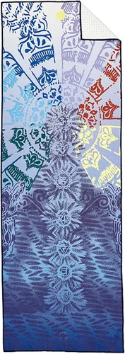 Miniatura 4 de Manduka Yogitoes Toalla para Esterilla de Yoga Caliente - 71" Agarre Activado por Humedad Protuberancias de Silicona Patentadas Altamente