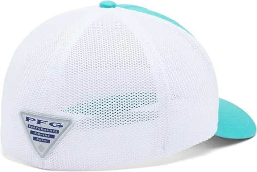 Miniatura 608 de Columbia - Gorra de malla con bandera con árboles unisex para adultos, corona alta