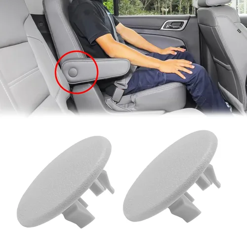 Miniatura 8 de 2 tapas para reposabrazos para Chevy Tahoe Suburban Yukon Escalade 07-19, sustituye a 15279689 Reemplazo OEM izquierdo o derecho del asiento trasero