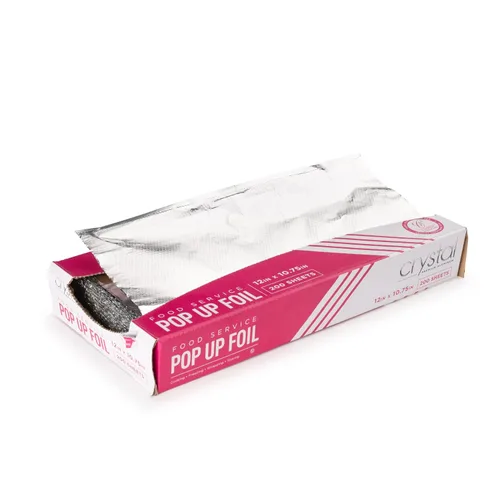 Miniatura 6 de Crystal by crystalware FPU9103000B - Hojas emergentes de papel de aluminio de alta calidad, 9 x 10.75 pulgadas, 500 hojas