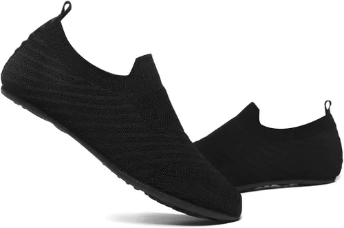 Miniatura 5 de QZKDM Pantuflas ligeras de agarre para interiores y mujeres, antideslizantes, para hacer ejercicio en casa, yoga, para hombres y mujeres