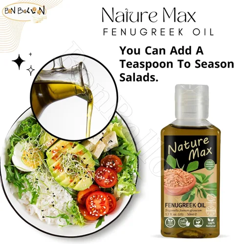 Miniatura 8 de bonballoon Nature Mix Aceite esencial de fenogreco orgánico natural sin diluir puro para el crecimiento del cabello, cuidado de la salud de la piel