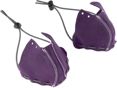 Miniatura 4 de WIFA - Gorras protectoras para patines - Punteras de cuero, protectores con cordón de goma, patines de ruedas, Derby Naranja