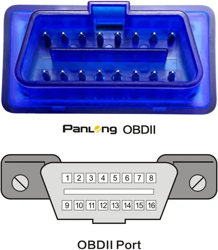 Miniatura 6 de Panlong Bluetooth OBD2 OBDII - Escáner de diagnóstico para automóvil, lector de código, comprobador de luz del motor para Android, compatible