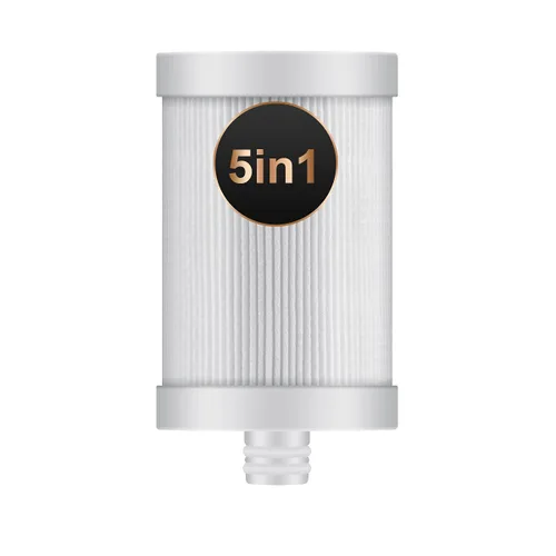 WINGSOL Cartucho de filtro de repuesto para filtro de grifo Compatible con: WS-FM001-PAC/5in1/PC/CRM/(LED), WS-FM002-PAC/(LED), 5in1