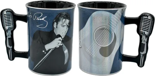 Miniatura 6 de Elvis Presley - Taza en relieve con motocicleta