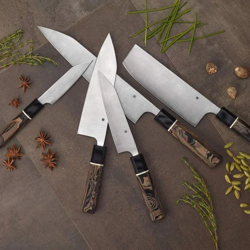 Miniatura 6 de Navajas Spyderco Murray Carter de cocina prémium - Cuchillos japoneses de firma altamente refinados para profesionales culinarios