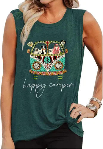 Miniatura 6 de Camiseta deportiva de verano para mujer, para ir al aire libre, naturaleza, entrenamiento, senderismo, campamento, escalada, viaje por carretera