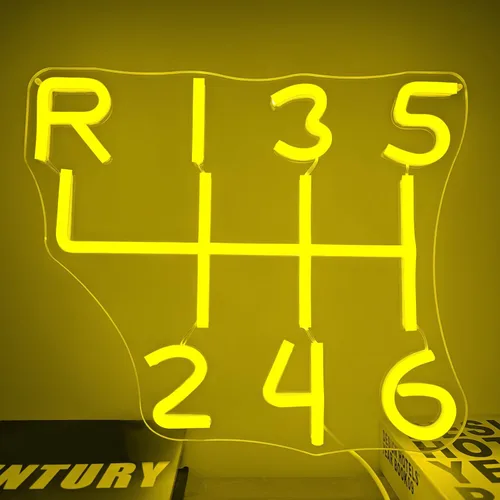 Miniatura 9 de Letrero de neón de garaje Hot Rod, luz led de neón para garaje, letrero de neón de auto para decoración de pared, letrero de neón regulable