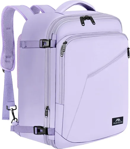 Miniatura 89 de MATEIN - Mochila de viaje extragrande de 10.56 galones, mochila de viaje ampliable apta para aerolíneas, para viajeros de fin de semana, hombres