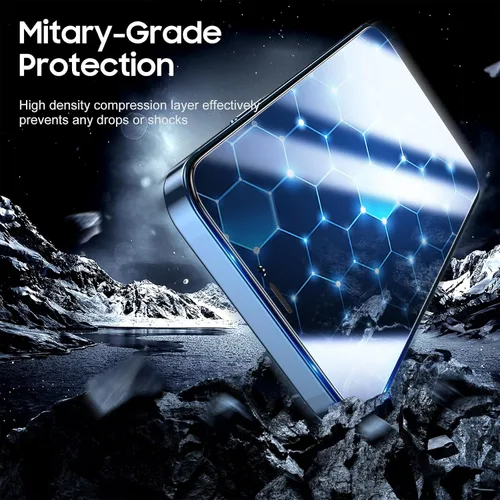 Miniatura 4 de UniqueMe Protector de pantalla de privacidad para iPhone 12/iPhone 12 Pro