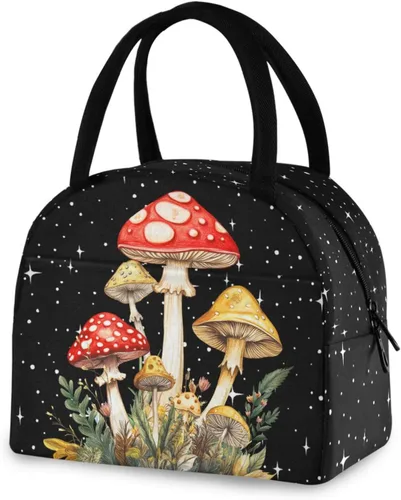 Miniatura 31 de Bolsa de almuerzo Axolotl para mujeres, hombres y niños, lonchera aislada reutilizable para oficina, trabajo, escuela, picnic, caminata Reusable
