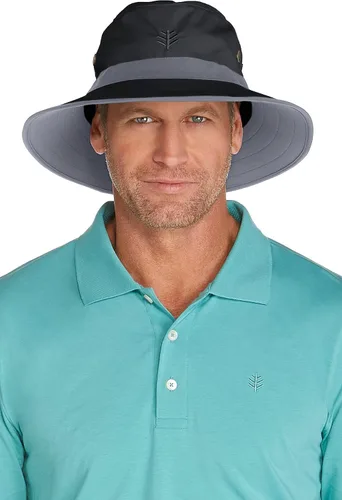 Miniatura 3 de Coolibar Gorra de golf con protección solar UPF 50+ para hombre y mujer, talla única