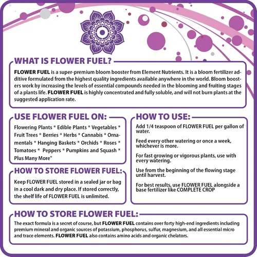 Miniatura 8 de Fertilizante para flores, modelo Flower Fuel, 1-34-32, 8.8 onzas, el mejor estimulador de floración, para obtener una cosecha más grande