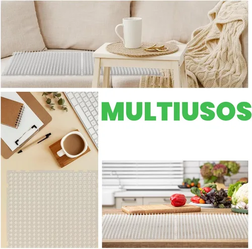 Miniatura 6 de Petfolio Paquete de 12 Alfombrillas Repelentes para Gatos - Alfombrilla de Púas para Gatos de 16 x 13 Pulgadas con Púas de 1 Pulgada es un