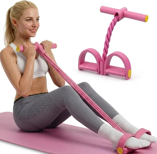 Miniatura 9 de Equipo de fitness Banda de resistencia Pedal Entrenador de ejercicio para entrenamiento de cuerpo completo y entrenamiento de fuerza en el gimnasio