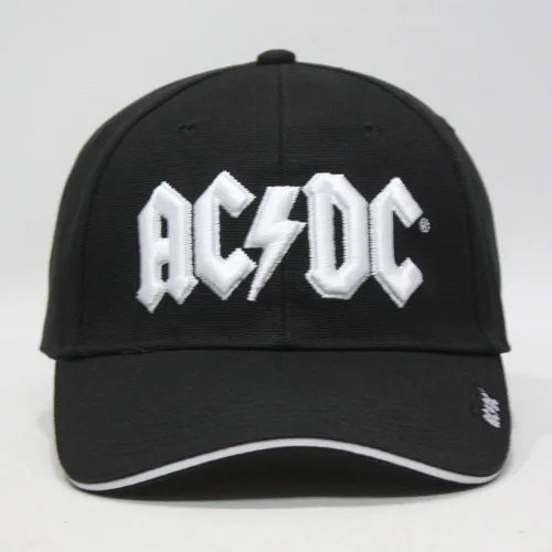 Miniatura 2 de ACDC Gorra de béisbol Red on White Hard Rock Band (blanco), Blanco