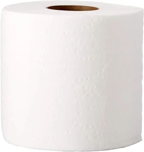 AmazonCommercial Papel higiénico ultra plus de 2 capas/Papel para baño, seguro para fosa séptica, Certificado FSC, sin perfume, 400 hojas por rollo,
