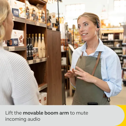 Miniatura 7 de Jabra Realiza 45 auriculares inalámbricos Bluetooth Push-to-Talk (PTT), micrófono con cancelación de ruido, funcionalidad Push-to-Talk, modo