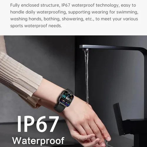 Miniatura 7 de Reloj inteligente para mujeres y hombres (respuesta/hacer llamadas) de 2.01 pulgadas, relojes inteligentes para teléfonos iOS y Android, reloj
