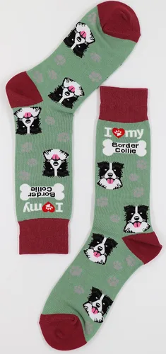 Miniatura 6 de Sock Society I Love Dogs - Calcetines divertidos unisex para hombres y mujeres diseño casual paquete de 3